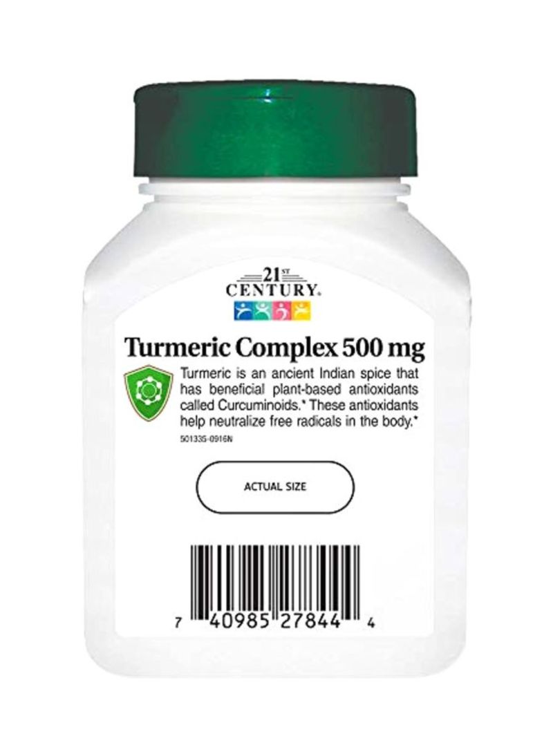 21st Century Turmeric Complex Herbal Supplement 500mg - 60 Capsules - Image 2